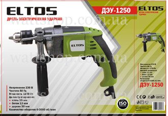 ƒрель ударна¤ (электродрель) ELTOS ƒЁ”-1250